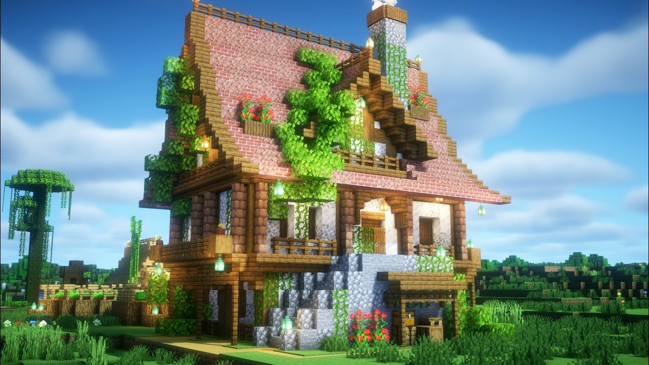 【マイクラ】動物小屋を作る｜久クラ#7【マイクラ建築】