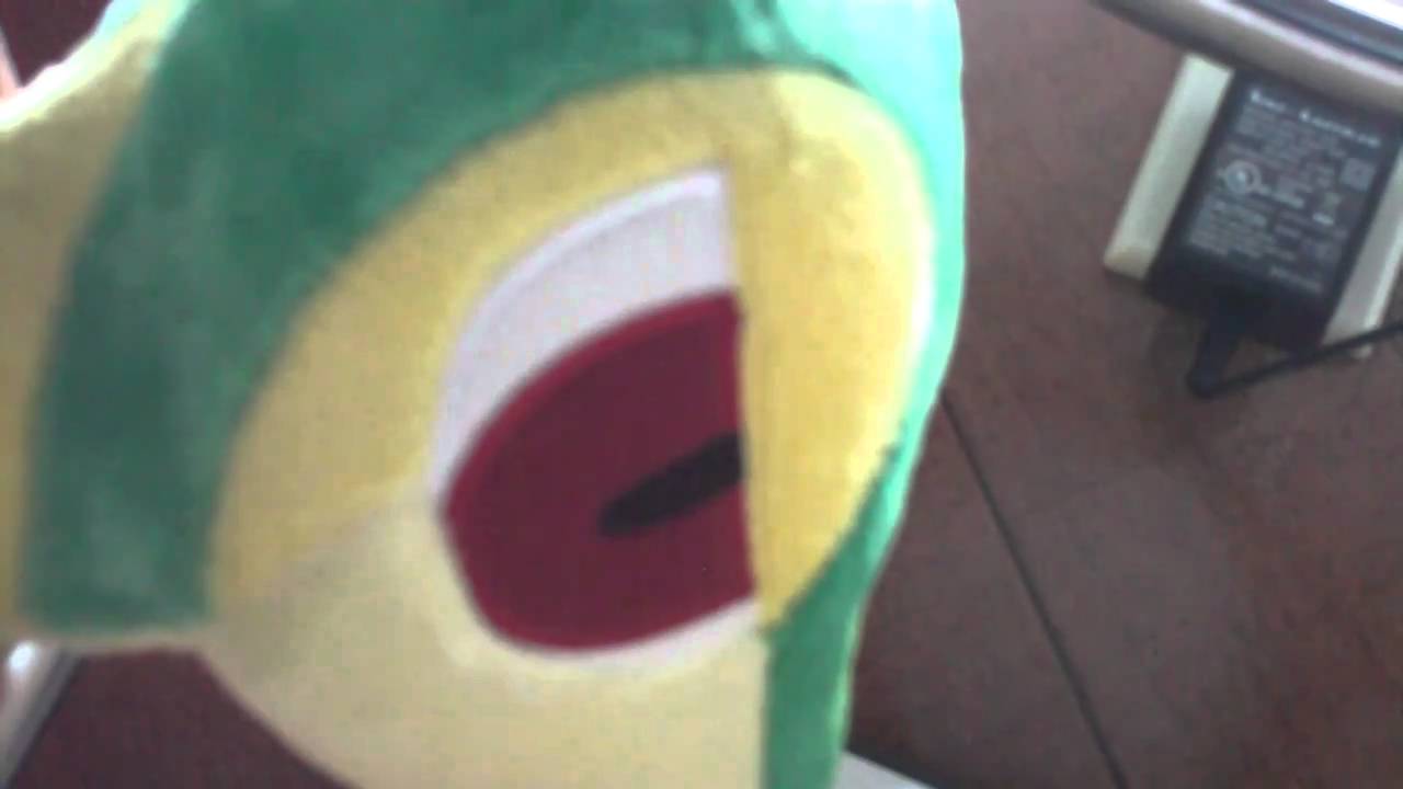 talking snivy plush