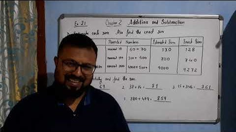 Class 4/ Chapter-2 Addition and Subtraction/ Exercise 2.1/ Q.D and Q.E/ ncert.mp4