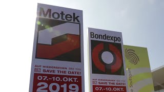 MOTEK mit Bondexpo -  Save the date  7.-10. OKTOBER 2019