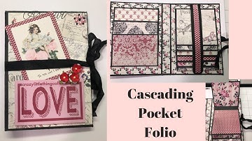 Mini Album Pocket Cascading Folio