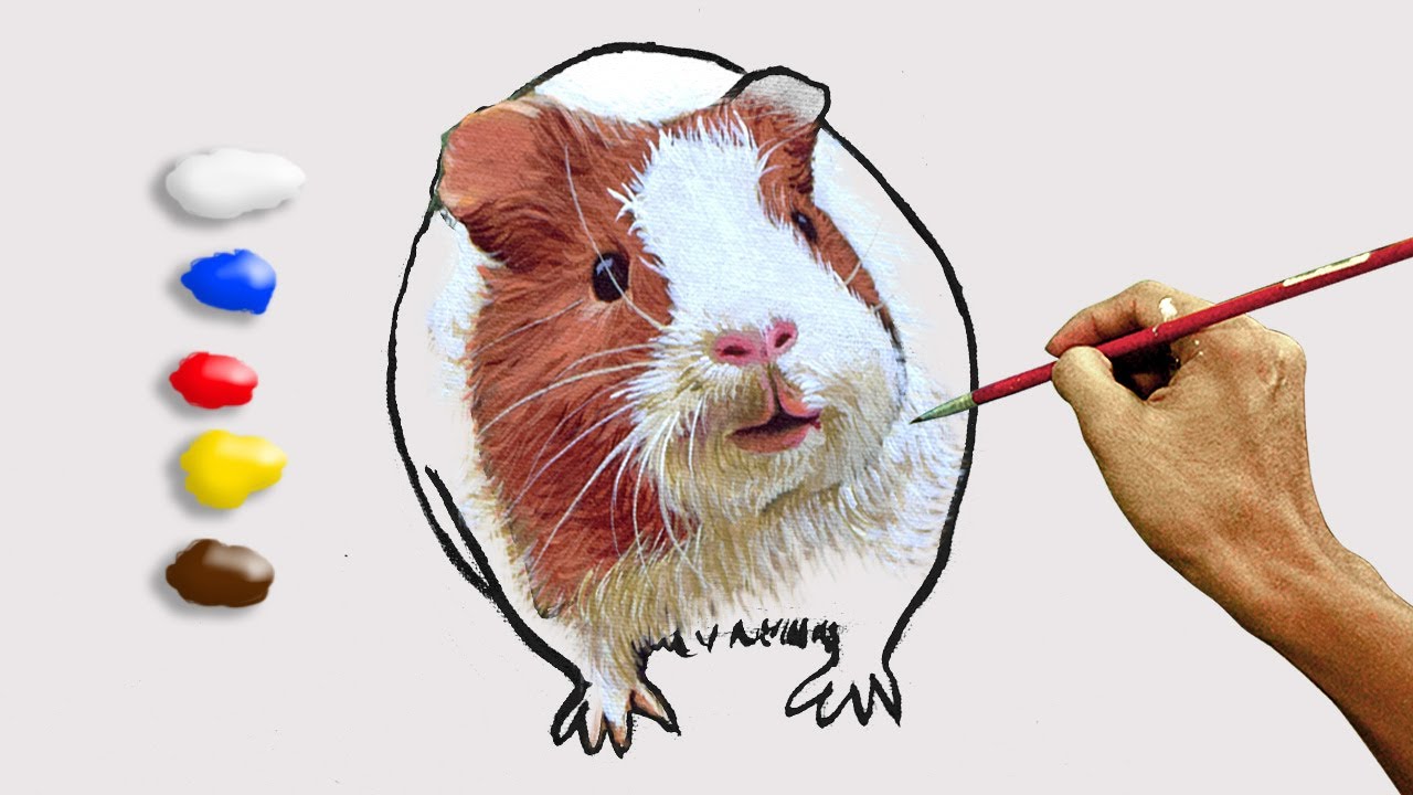 how-to-paint-realistic-guinea-pig-in-acrylics-time-lapse-jmlisondra