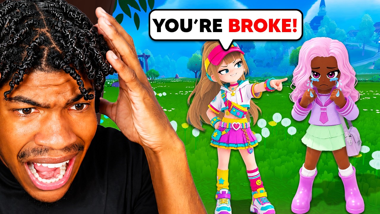 Spoiled E-GIRL Bullied My GIRLFRIEND, So I Did THIS.. (Heartopia)
