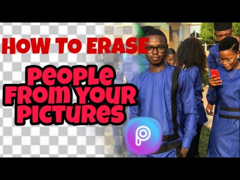 How to ERASE PEOPLE FROM YOUR PICTURES - YouTube