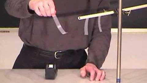 Scotch tape electrostatics