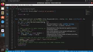 Building APIs with Go - a more readable JSON response at the terminal
