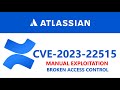 Hindi confluence cve202322515  manual exploit to get admin access atlassian  pentesthint