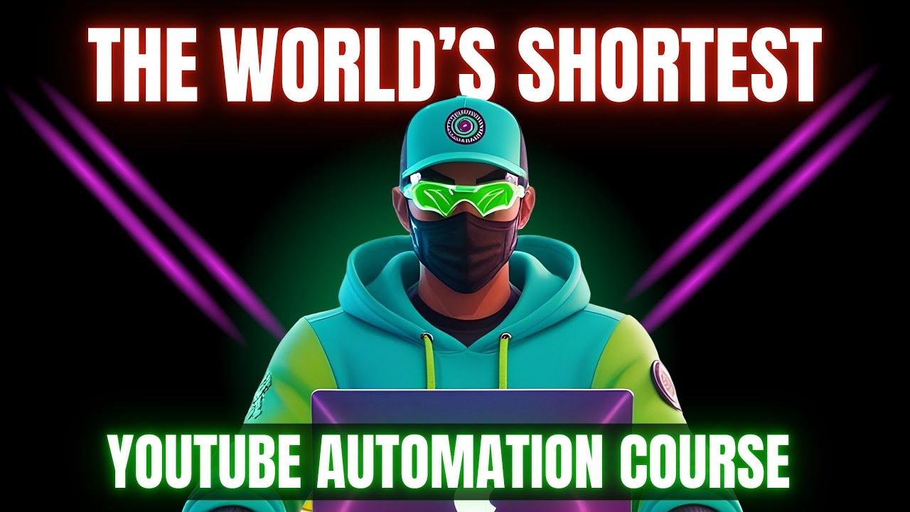 The World's SHORTEST YouTube Automation Course you'll ever need! - YouTube