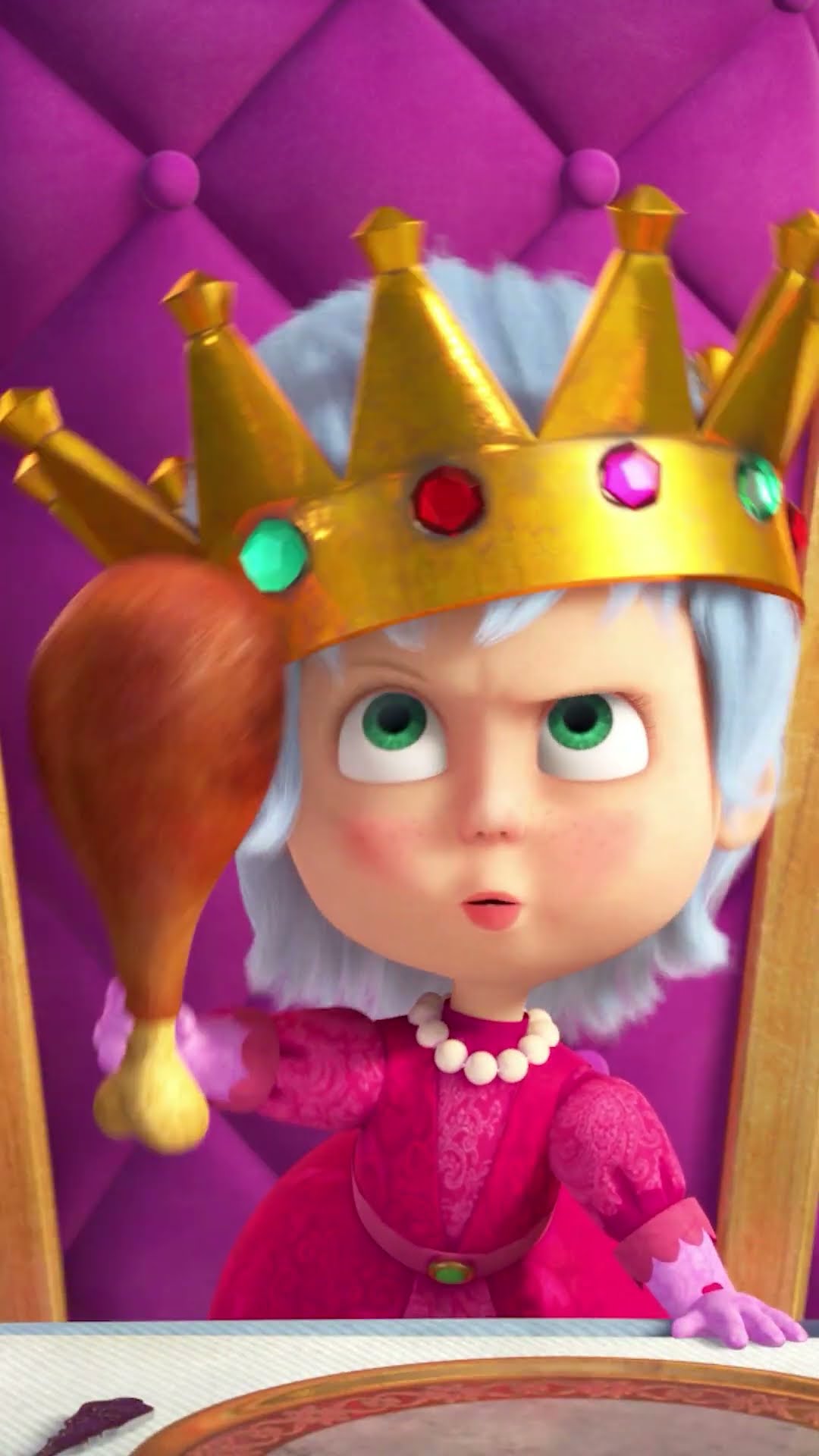 Lütfen Masaya Gelin! ??️ #shorts #KraliçemizÇokYaşa #maşakocaayı #bebek #kids #mashaandthebear