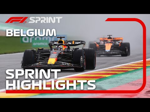 F1 Sprint Highlights | 2023 Belgian Grand Prix