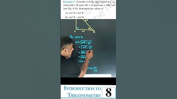 Example 3 | 8.1 Introduction | INTRODUCTION TOTRIGONOMETRY #shorts #shortvideo #trigonometryclass10