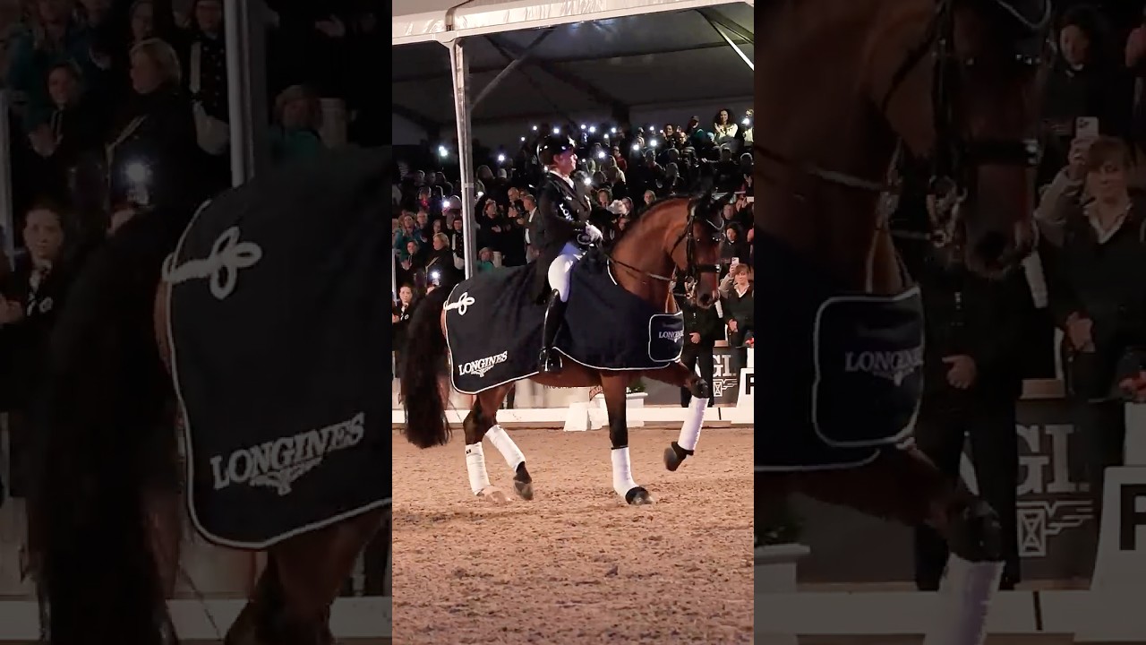 Isabell Werth verabschiedet ihren Emilio aus dem Sport 🫶🏽💫