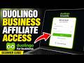 How to authenticate with Duolingo for Business affiliate access - Beginner Guide