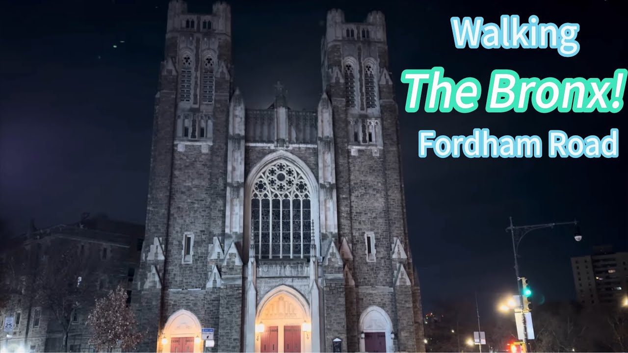 Explore NYC on Foot: Burnside Ave to Fordham Rd in the Bronx.