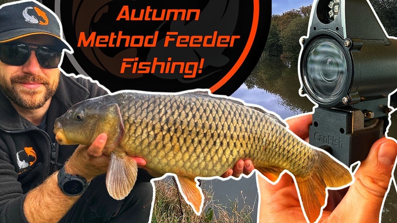 Ловля рыбы на методную кормушку | Подводные съемки Canfish CF1