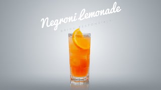 Negroni lemonade ( step by step recipe )