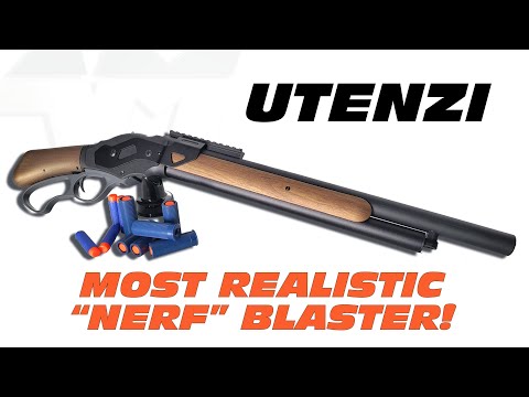 UTENZI M1887 / REALISTIC NERF TYPE BLASTER / Unboxing