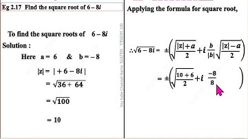 12th Maths | Example 2.17 | Complex Numbers-கலப்பு எண்கள் | TN New Syllabus