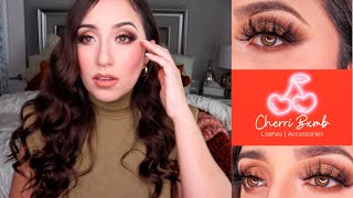 Best Affordable False Lashes Try on Haul |||  Cherry BXMB Lashes