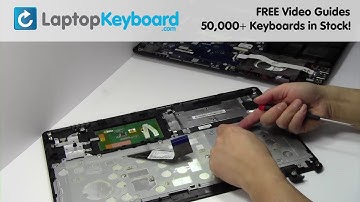 Acer  E1 ES1 Keyboard Replacement Installation Guide Aspire V3 V5 E5