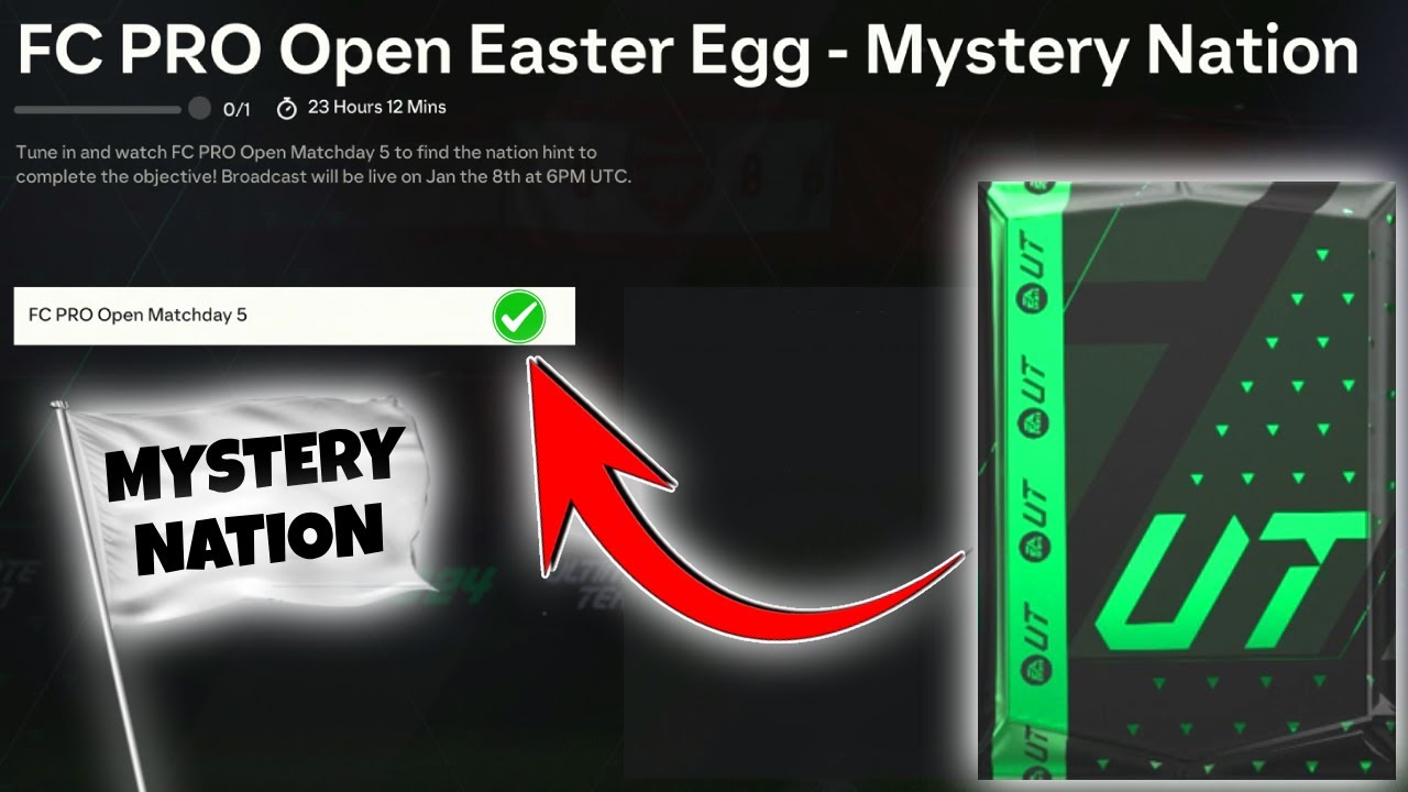 How to Complete FC PRO Open Easter Egg Mystery Nation Objectives (Matchday 5) 🔎 EA FC 24
