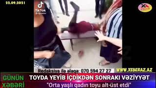 Toyu alt üst edən xala