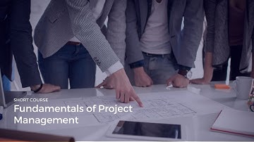 Fundamentals of Project Management Course Introduction