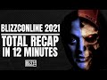 Blizzcon 2021 in a nutshell