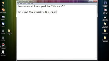 How to install forest pack for 3ds max