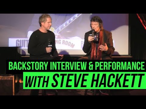 BackStory Presents: Steve Hackett Performs Live from The Cutting Room