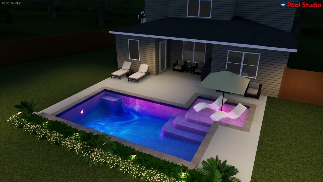 Landmark Custom Pools - McLain Family - By Will Haws