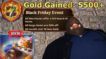 (The Bazaar) Breaking The Event With An Invincible Radiant Cash Cannon