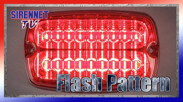 Flash Pattern: Whelen M6 Linear Super-LED Lighthead