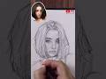 How To Draw a Realistic? 👌#draw #drawing #loomismethod #shorts