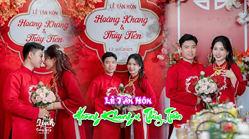 LỄ TÂN HÔN HOÀNG KHANG & THỦY TIÊN // ĐÁM CƯỚI TRÀ VINH LINH CANGLONG