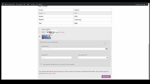 Adding Stripe as a payment gateway to WooCommerce