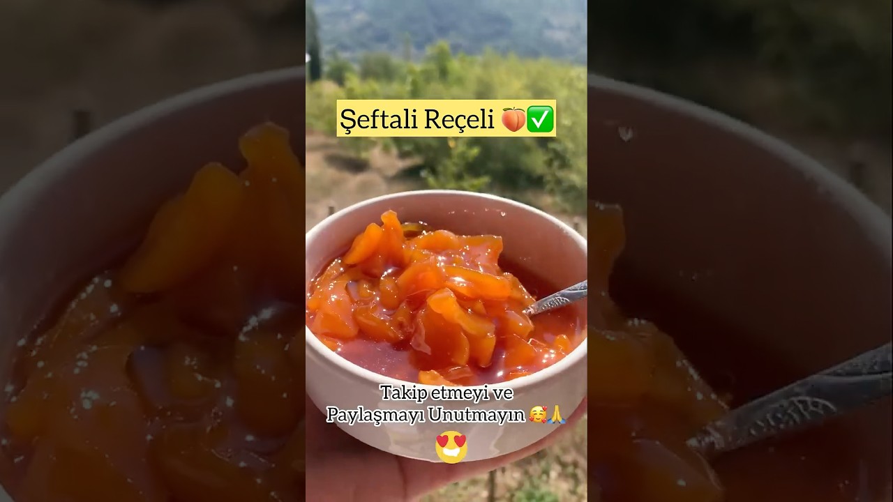 Şeftali 🍑 Reçeli 👌✅Kaydetmeyi ve paylaşmayı unutmayın ‼️✅ #tarif #yemektarifleri #new Şeftali 🍑 Reçeli 👌✅Kaydetmeyi ve paylaşmayı unutmayın ‼️✅ #tarif #yemektarifleri #new