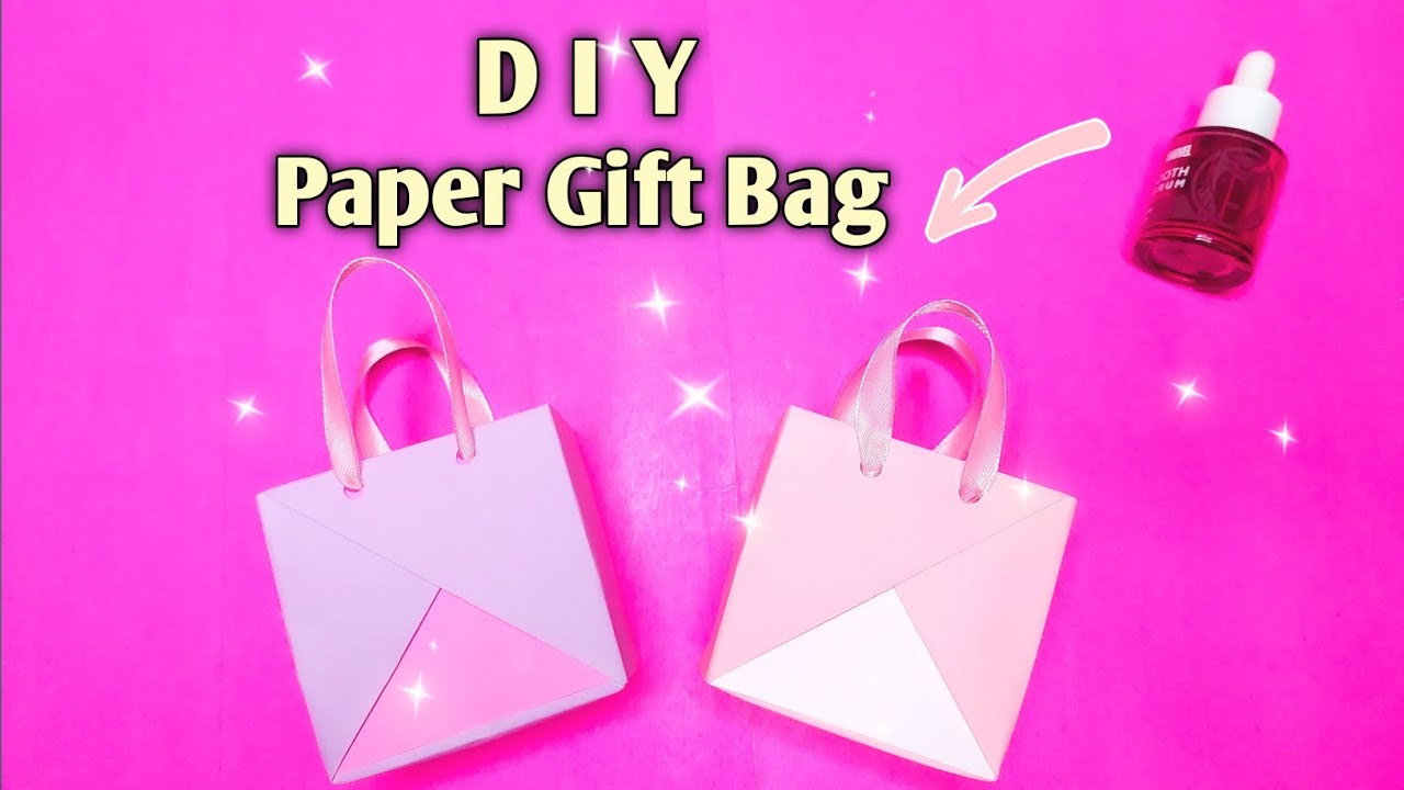 DIY Paper Gift Bag | How to Make a Paper Gift Bag Ideas | Origami Bag ...