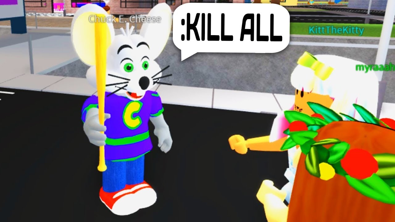 Chuck E Cheese Admin Commands Trolling In Roblox Youtube - going to chuck e cheese roblox youtube