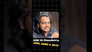 ICSE Class 10 Chemistry Acids, Bases & Salts Important Competency Based Questions ✅ ICSE 2027 Boards