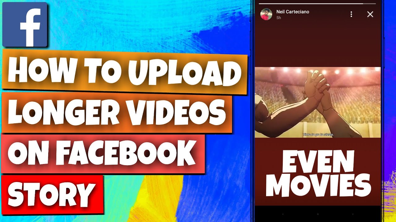 How To Upload Longer Videos On Facebook Story [EVEN MOVIES] YouTube