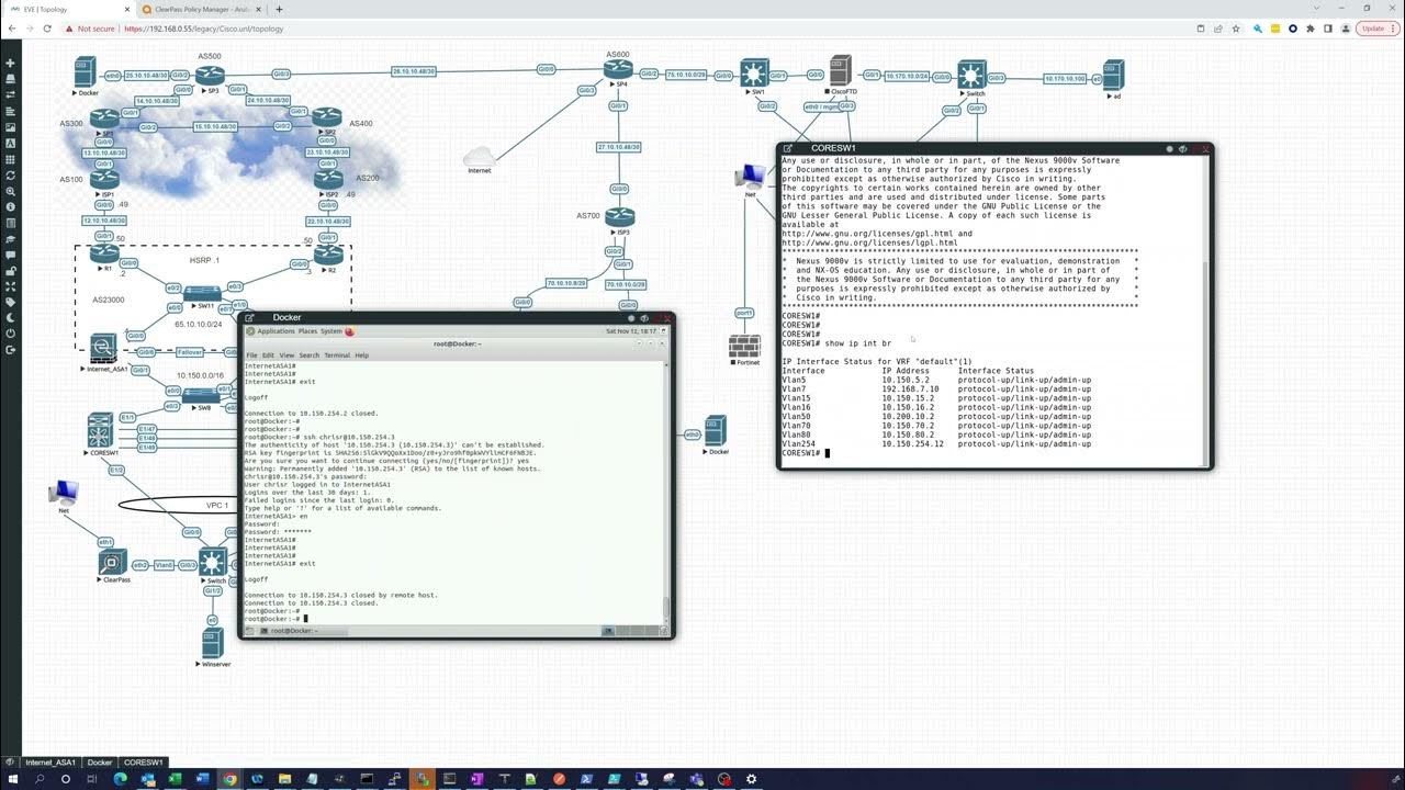 Aruba Clearpass Authenticate network devices using Tacacs+ Cisco Nexus Setup Part 7 YouTube