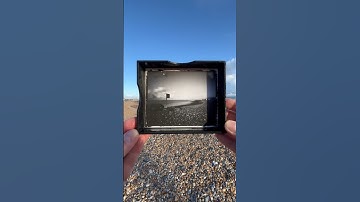 Taking Photos Using An Instant Large Format Film Camera 📸 #expiredfilmclub #filmcamera #photography