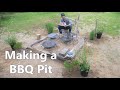 Making a BBQ Pit (🔨DIY vlog)