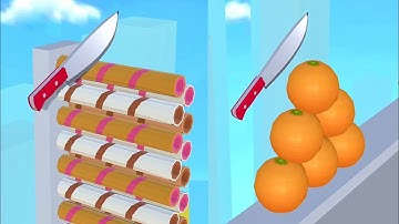 Almost Cut Game! Satisfying and Relaxing ASMR Slicing Video