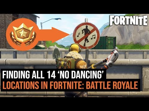 All 14 &rsquo; FORBIDDEN NO DANCING&rsquo; Locations In Fortnite: Battle Royale | Forbidden locations challenge