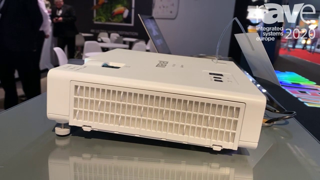 ISE 2020: Maxell Europe Features 3LCD MP-JU4001 Laser Projector