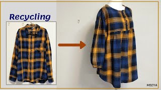 : DIY Recycling a Shirt | |Reform Old Your Clothes|  | |  | |Refashion|