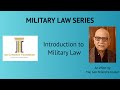 Military law  session 3 law enforcement in military