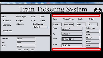 Overview of How to Create Train Ticketing System in Java NetBeans